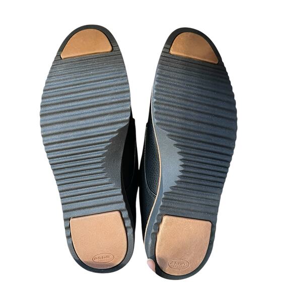 Dr. Scholl's Men's Black Faux Leather Lace Up Sync Oxford Comfort Shoe 10 NEW - Picture 3 of 8